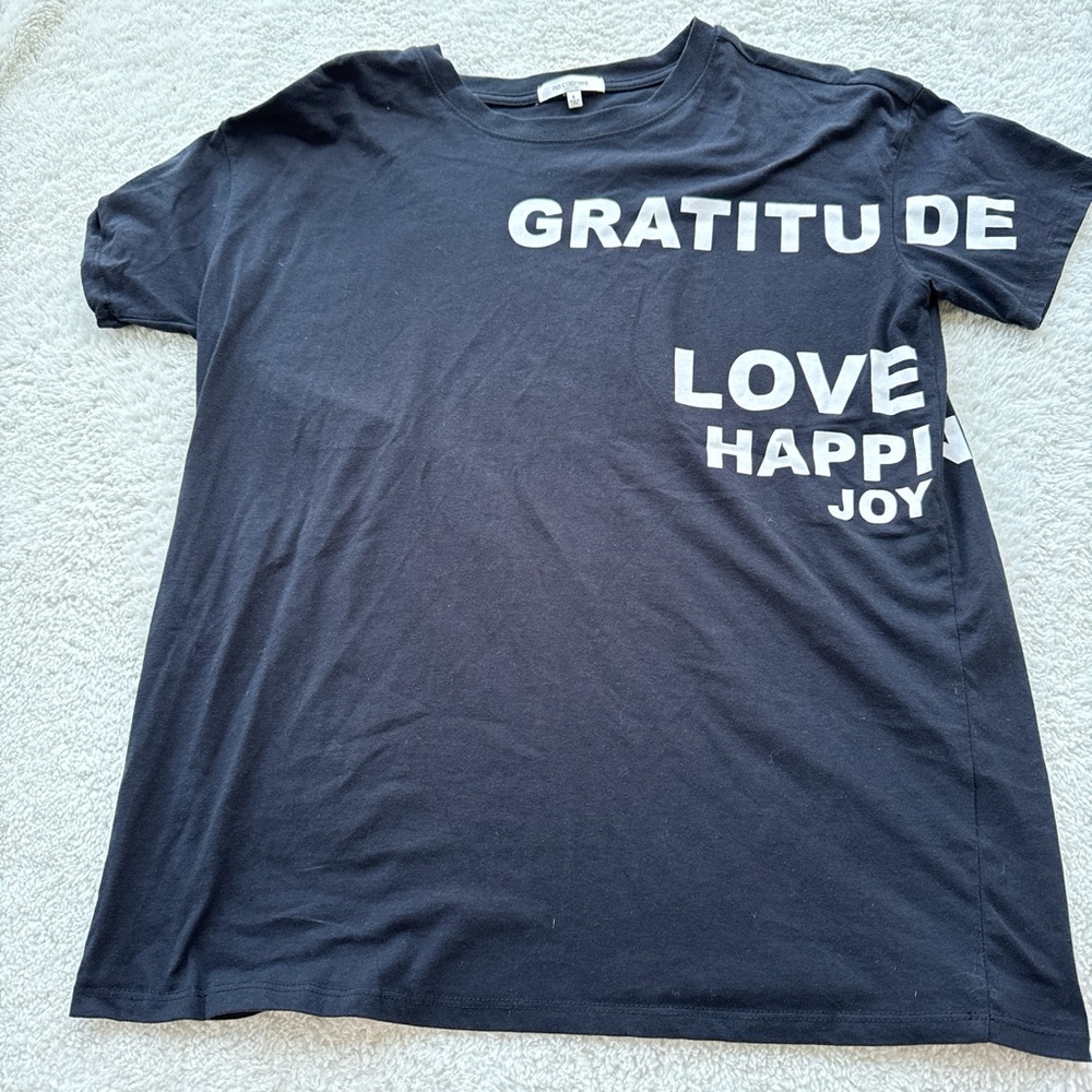 No Comment Essentials Black Crew Neck Tee